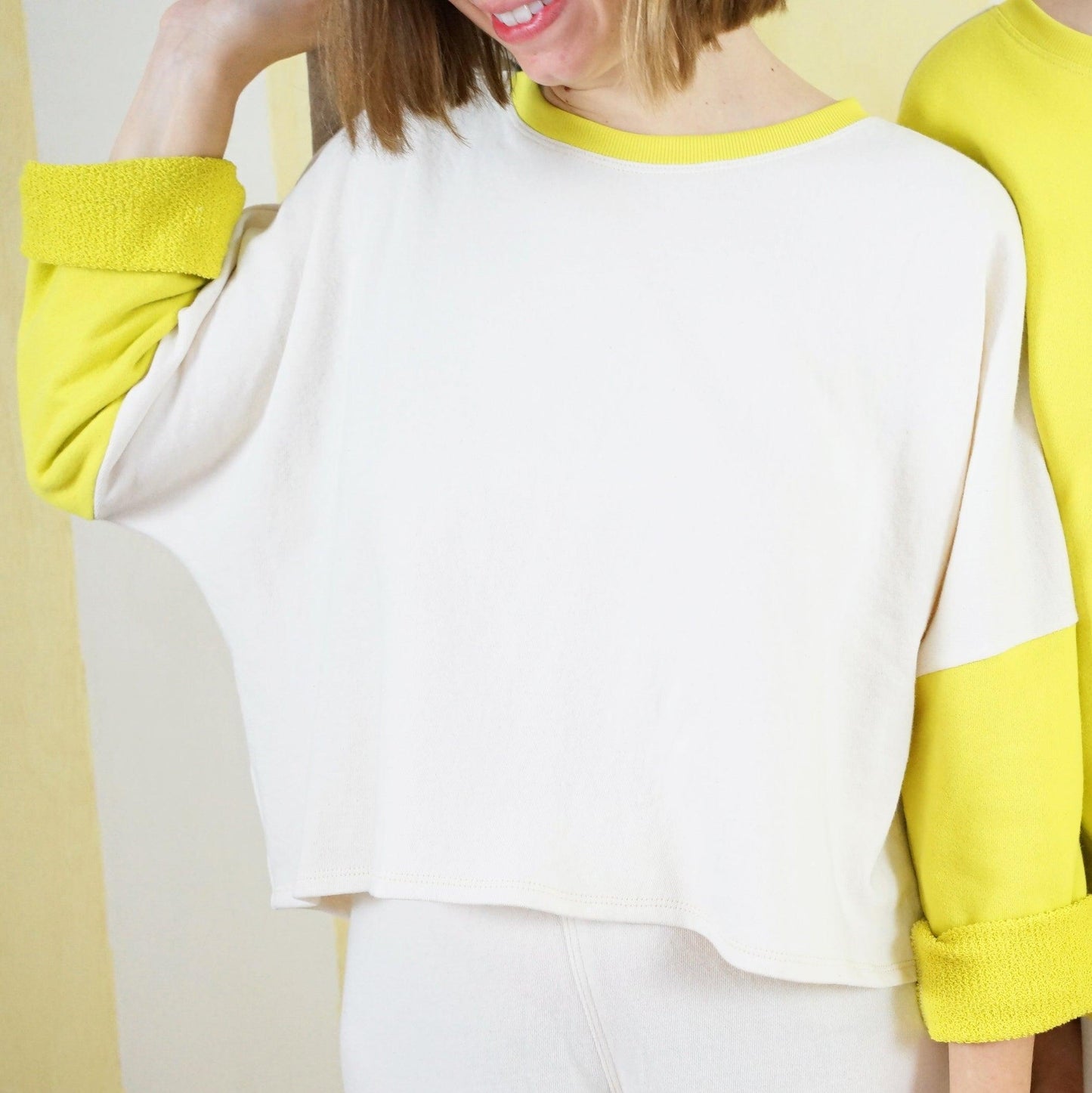 Matchy Matchy Sewing Club-All Around Crew Top Pattern - PDF DOWNLOAD-sewing pattern-gather here online