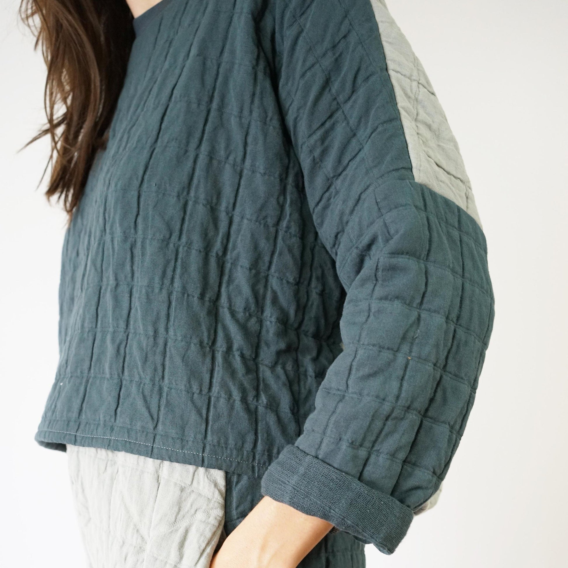 Matchy Matchy Sewing Club-All Around Crew Top Pattern - PDF DOWNLOAD-sewing pattern-gather here online