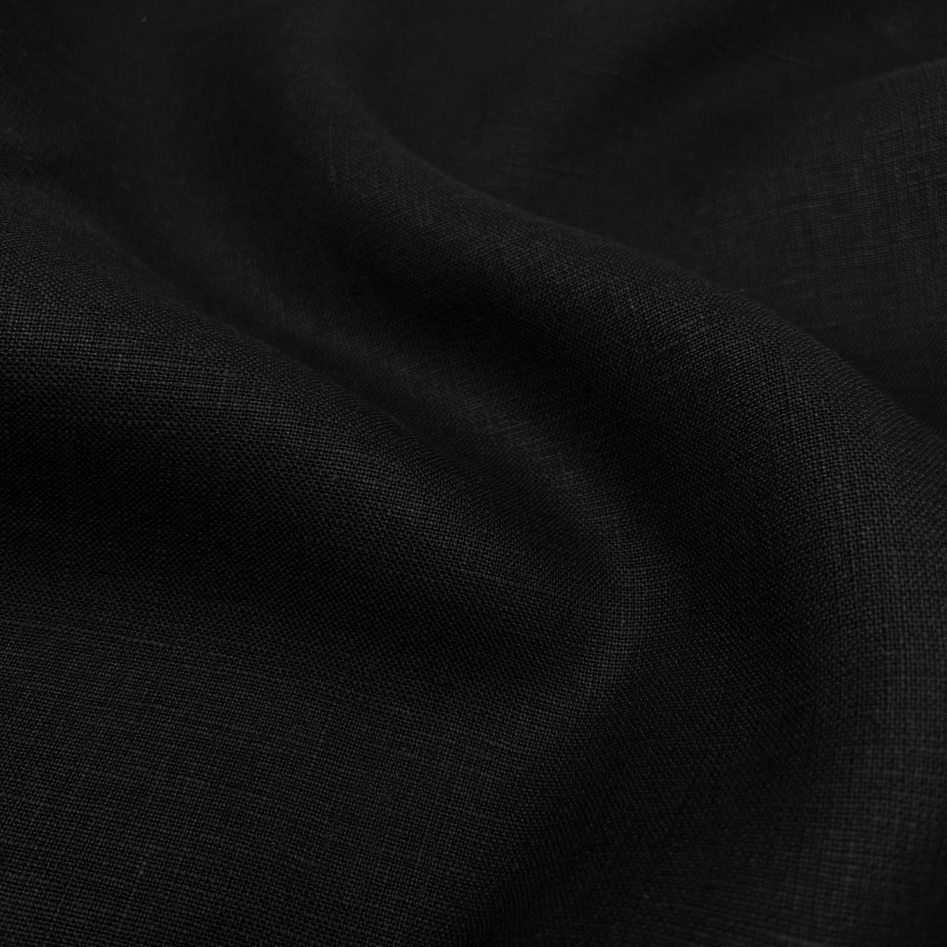 Lino Textil-Nevada Linen Black-fabric-gather here online