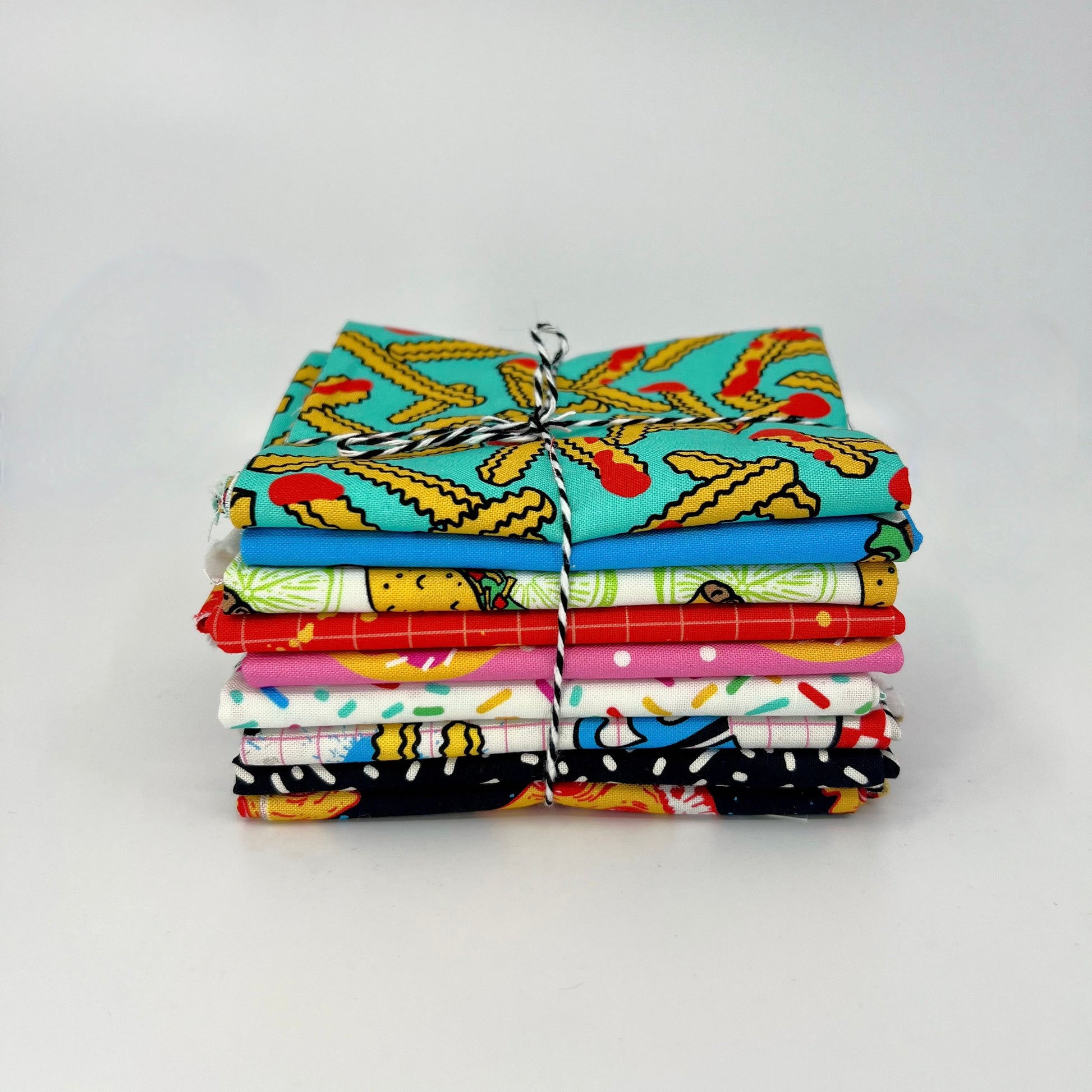 Moda-Fat Quarter Bundle of Snack Shack (9 Pieces)-fat quarters-gather here online