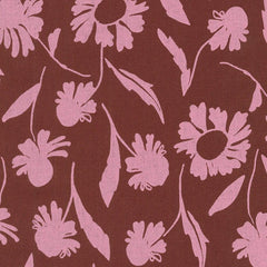 Robert Kaufman-Pressed Flowers Bordeaux-fabric-gather here online