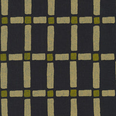 Robert Kaufman-Printed Check Black-fabric-gather here online