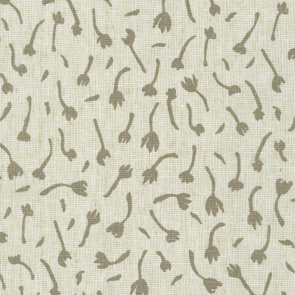 Robert Kaufman-Flower Buds Limestone-fabric-gather here online