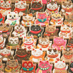 Robert Kaufman-Cat Sugar Cookies-fabric-gather here online