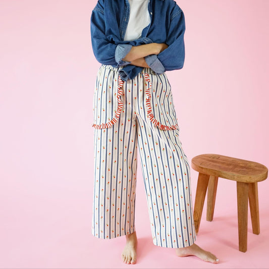 Apron Pocket Pants Pattern - PDF DOWNLOAD