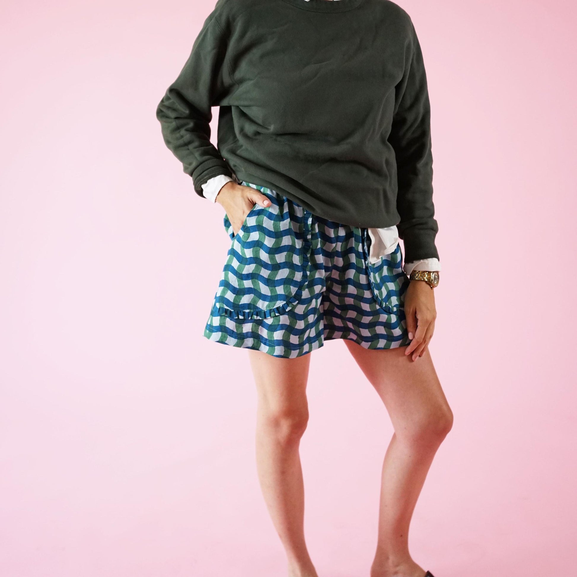 Matchy Matchy Sewing Club-Apron Pocket Pants Pattern - PDF DOWNLOAD-sewing pattern-gather here online