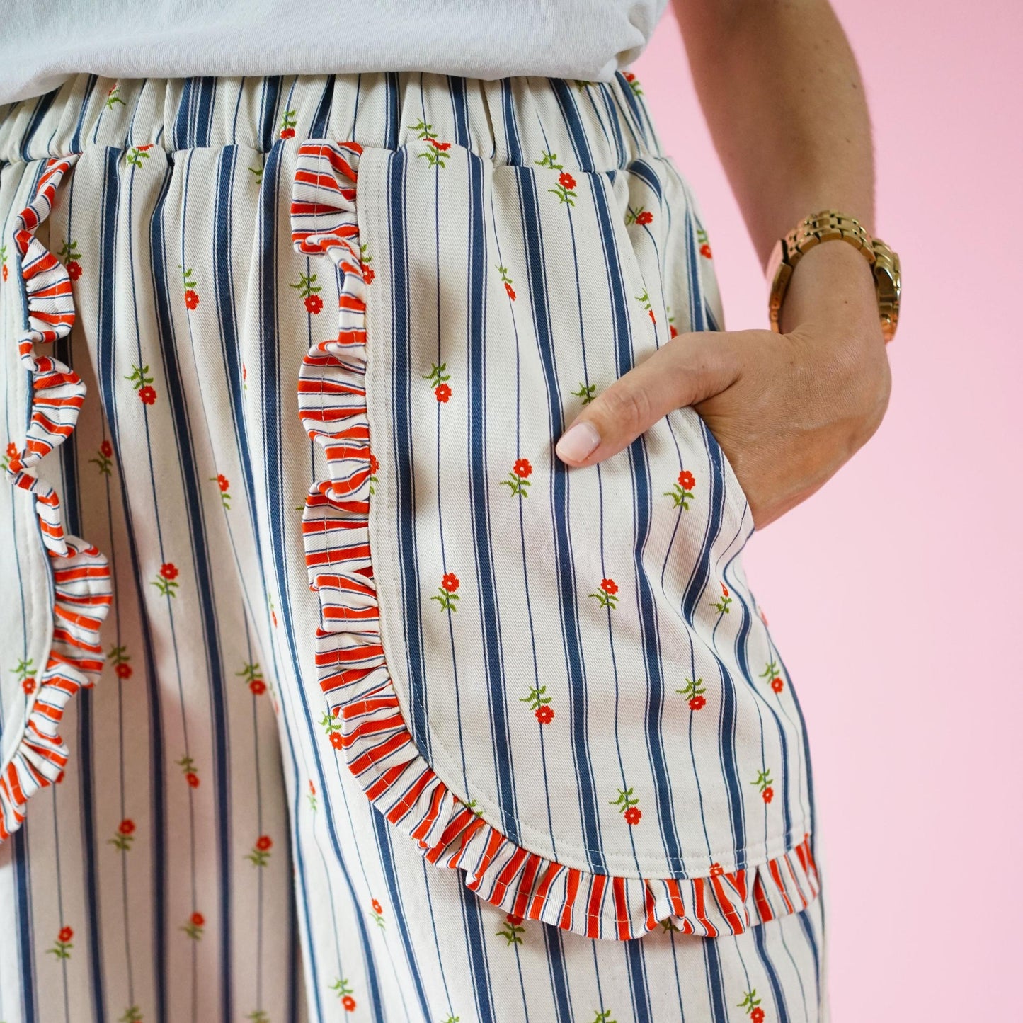 Matchy Matchy Sewing Club-Apron Pocket Pants Pattern - PDF DOWNLOAD-sewing pattern-gather here online