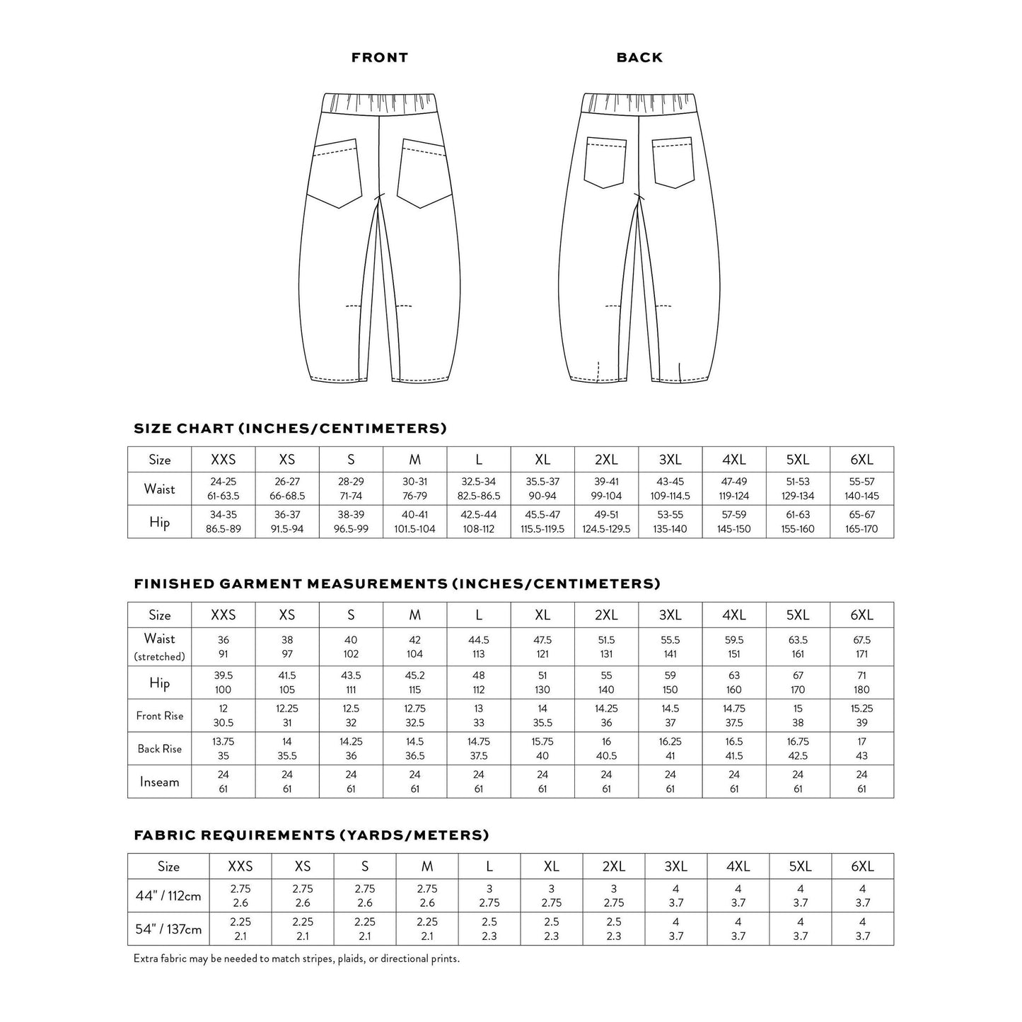 Matchy Matchy Sewing Club-Archer Work Pants Pattern - PDF DOWNLOAD-sewing pattern-gather here online