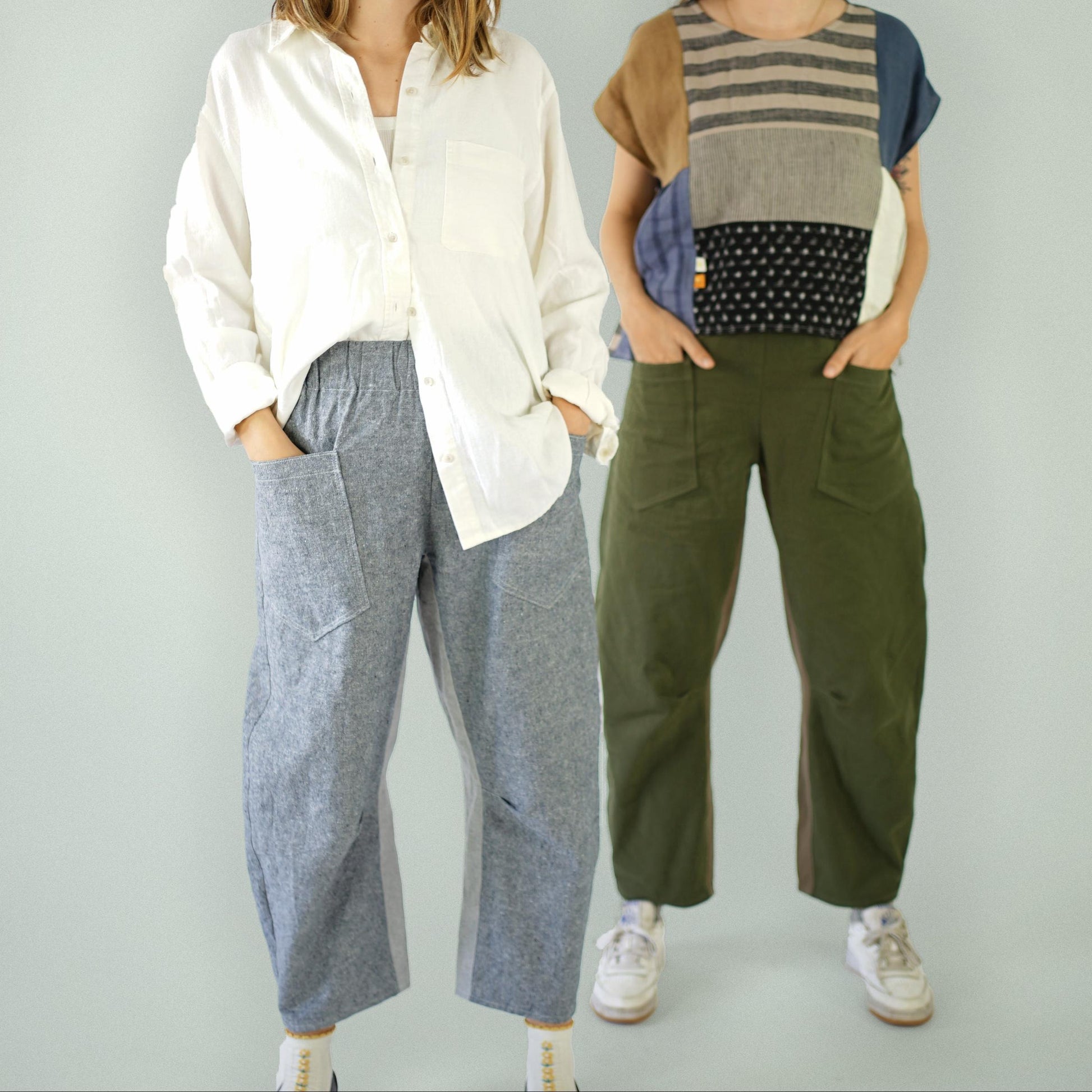 Matchy Matchy Sewing Club-Archer Work Pants Pattern - PDF DOWNLOAD-sewing pattern-gather here online