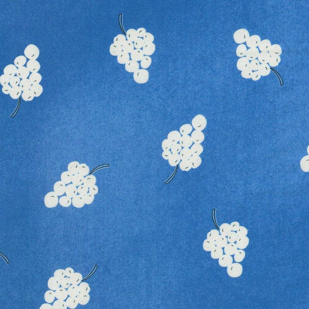 Robert Kaufman-Grapes Blueberry-fabric-gather here online