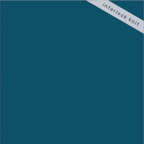 Birch Organic Fabrics-Solid Interlock Knit-fabric-Abyss-gather here online
