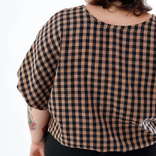 Chalk & Notch-Aria Top Pattern-sewing pattern-gather here online