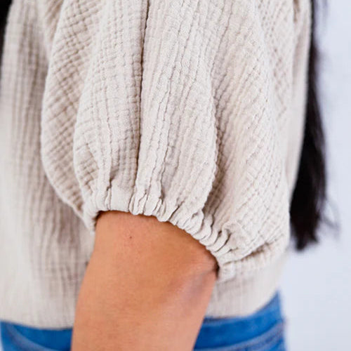Chalk & Notch-Aria Top Pattern-sewing pattern-gather here online