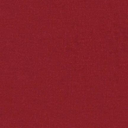 Robert Kaufman-REMNANT: Brussels Washer, 1042 Brick 30% OFF 1.64 YDS-fabric remnant-gather here online