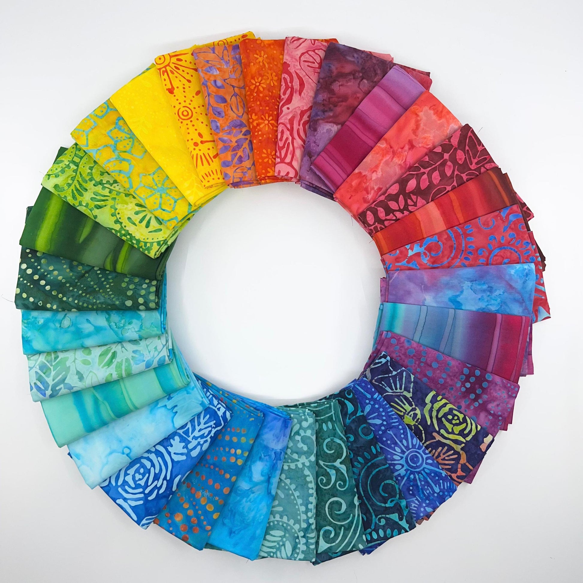 Moda-Fat Quarter Bundle of Sunburst Batiks (30 Pieces)-fat quarters-gather here online