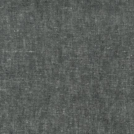 Robert Kaufman-Brussels Washer Yarn Dye-fabric-1019 Black-gather here online