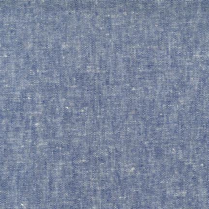 Robert Kaufman-Brussels Washer Yarn Dye-fabric-1452 Denim-gather here online