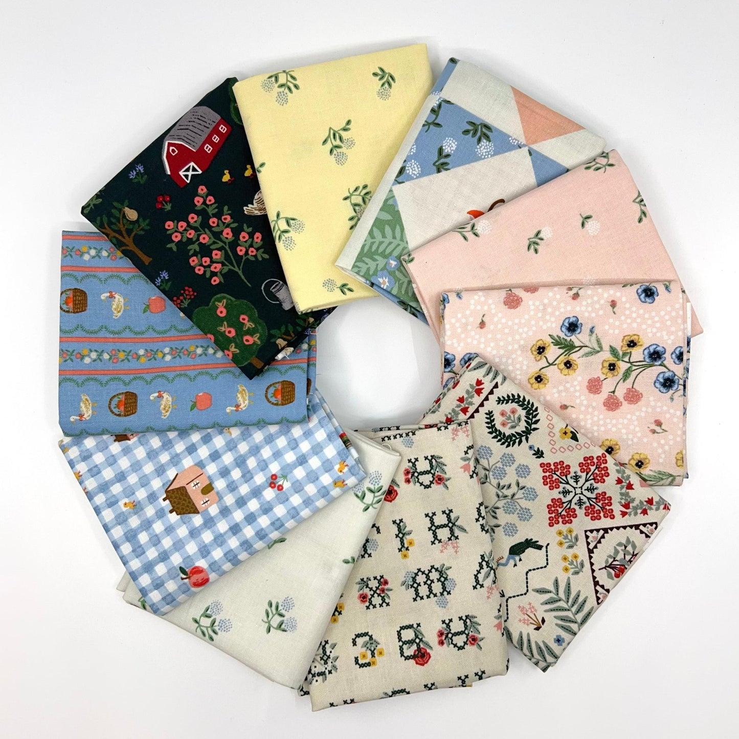 Fat Quarter Bundle of Home Sweet Home (10 Pieces)