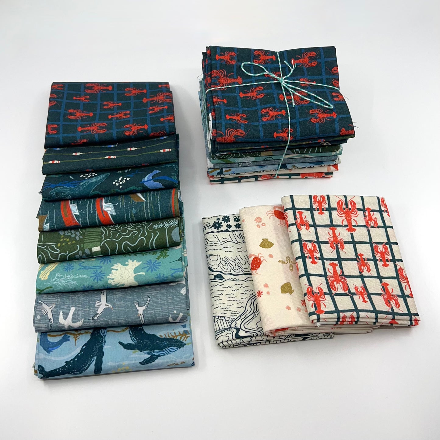 Fat Quarter Bundle of Rocky Coast (11 Pieces)