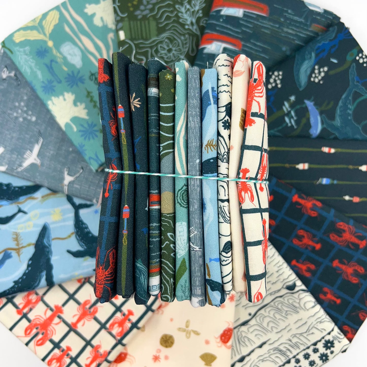 Fat Quarter Bundle of Rocky Coast (11 Pieces)