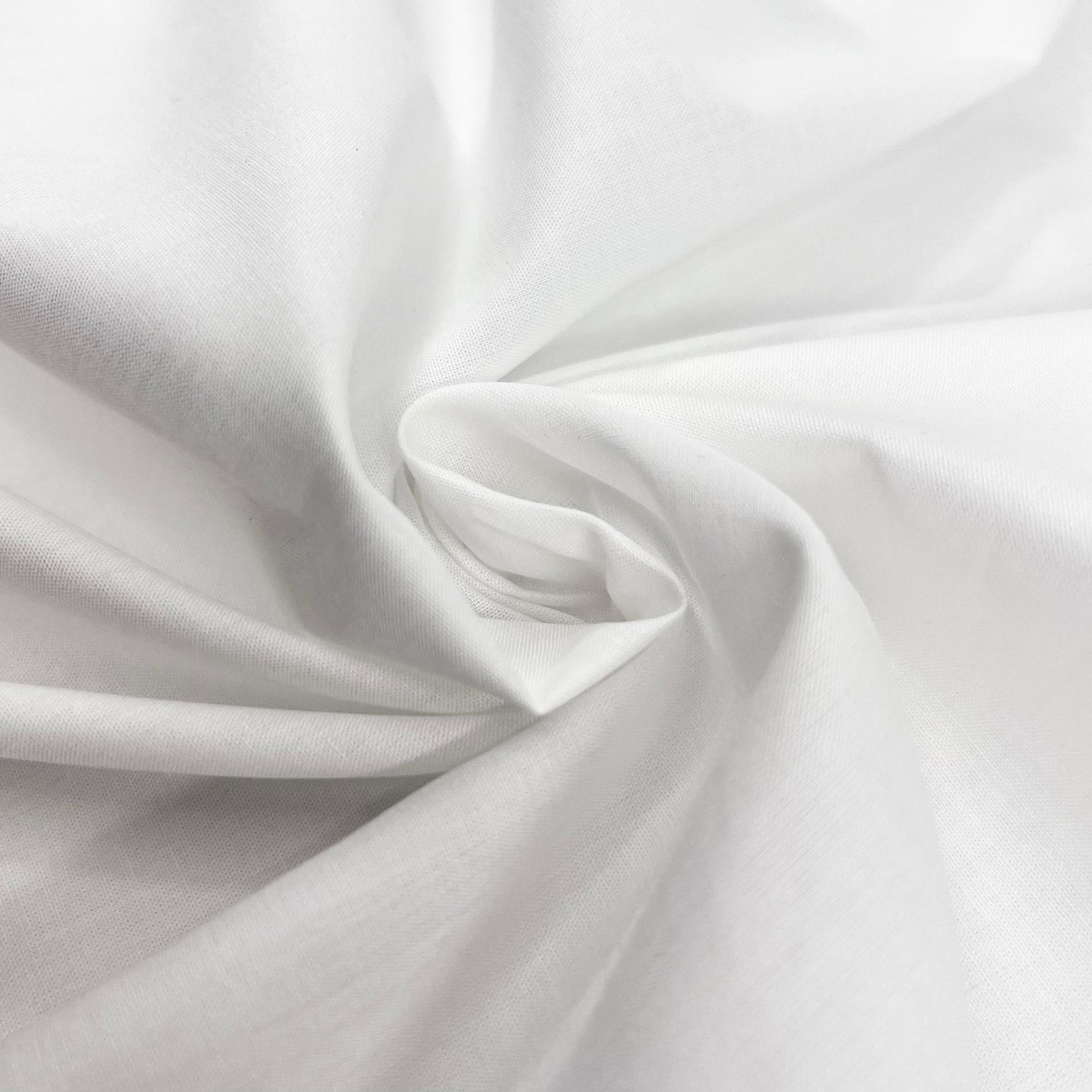 Carr Textile-Organic Cotton Batiste-fabric-White-gather here online