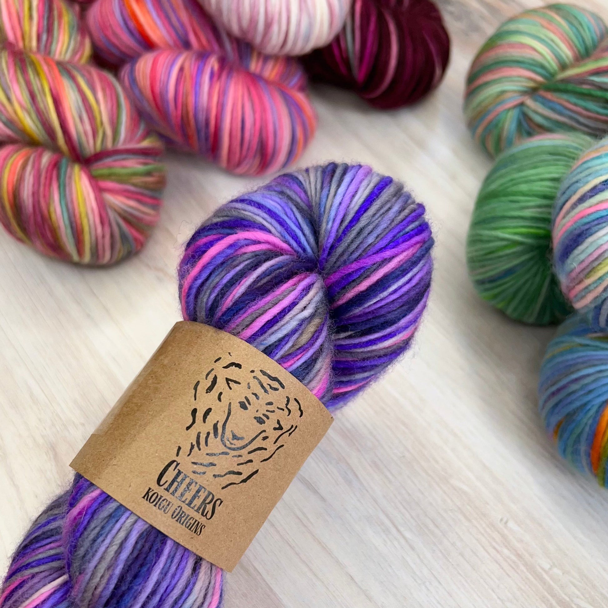 Koigu Origins-Cheers-yarn-gather here online