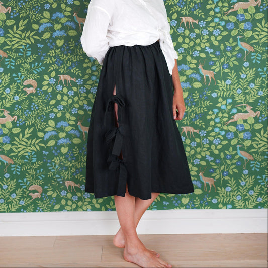 Matchy Matchy Sewing Club-Ballet Bow Skirt Pattern - PDF DOWNLOAD-sewing pattern-gather here online