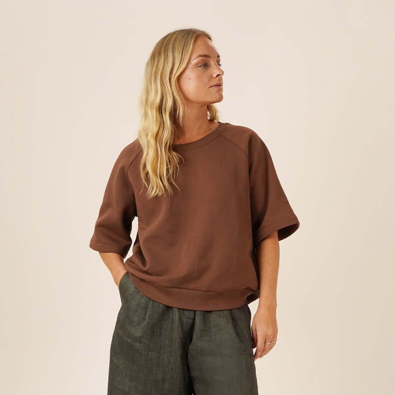 Wardrobe By Me-Boxy Raglan Sweater Pattern-sewing pattern-gather here online