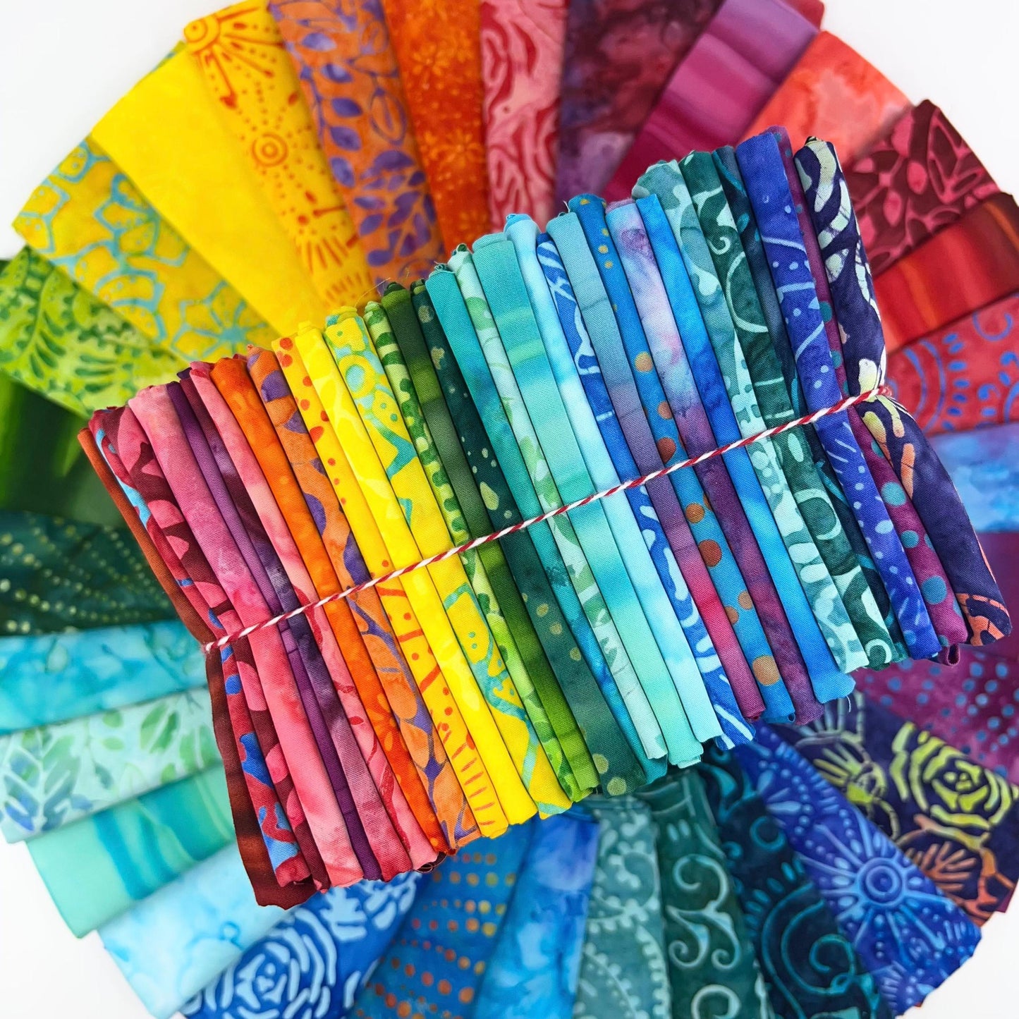 Moda-Fat Quarter Bundle of Sunburst Batiks (30 Pieces)-fat quarters-gather here online