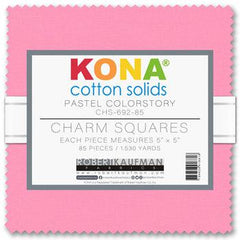 Kona-Kona Charm Squares Pastel Colorstory-fat quarter-gather here online