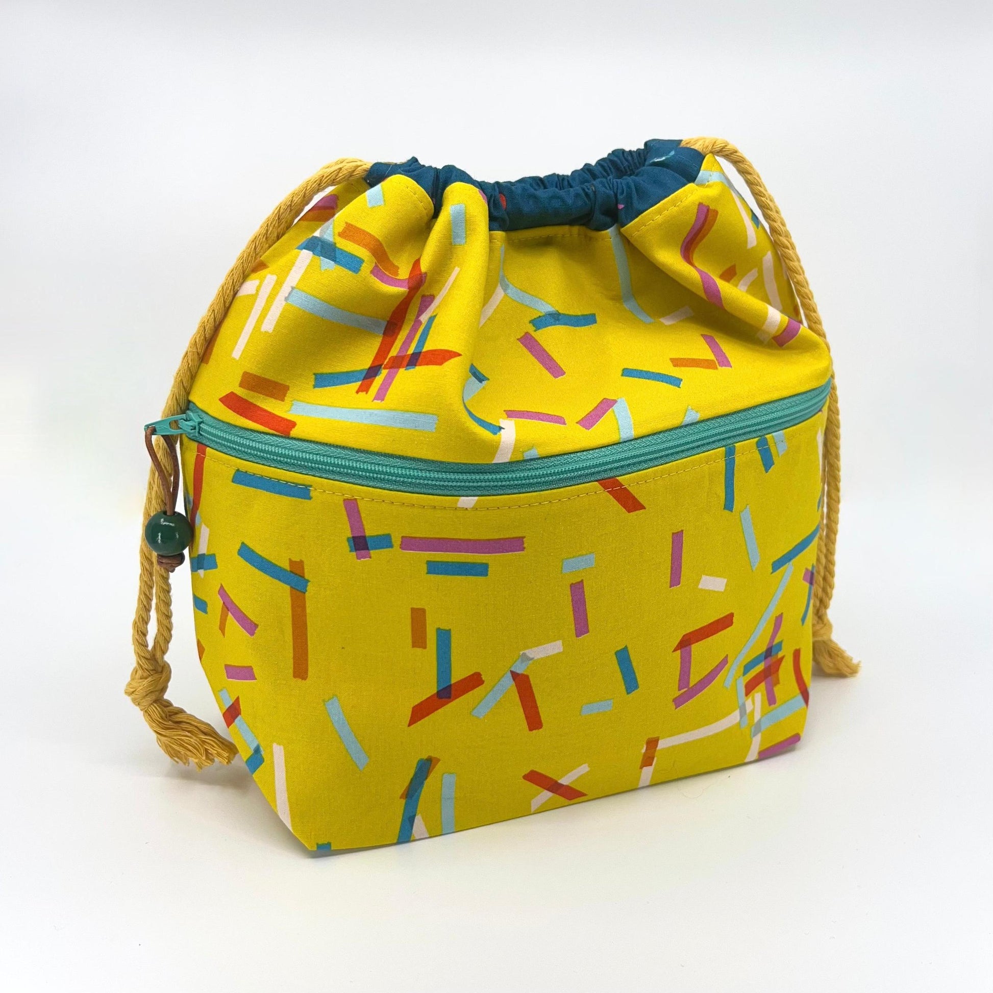 Denise Snow Williams-One of a Kind Drawstring Project Bags-craft organizer-gather here online