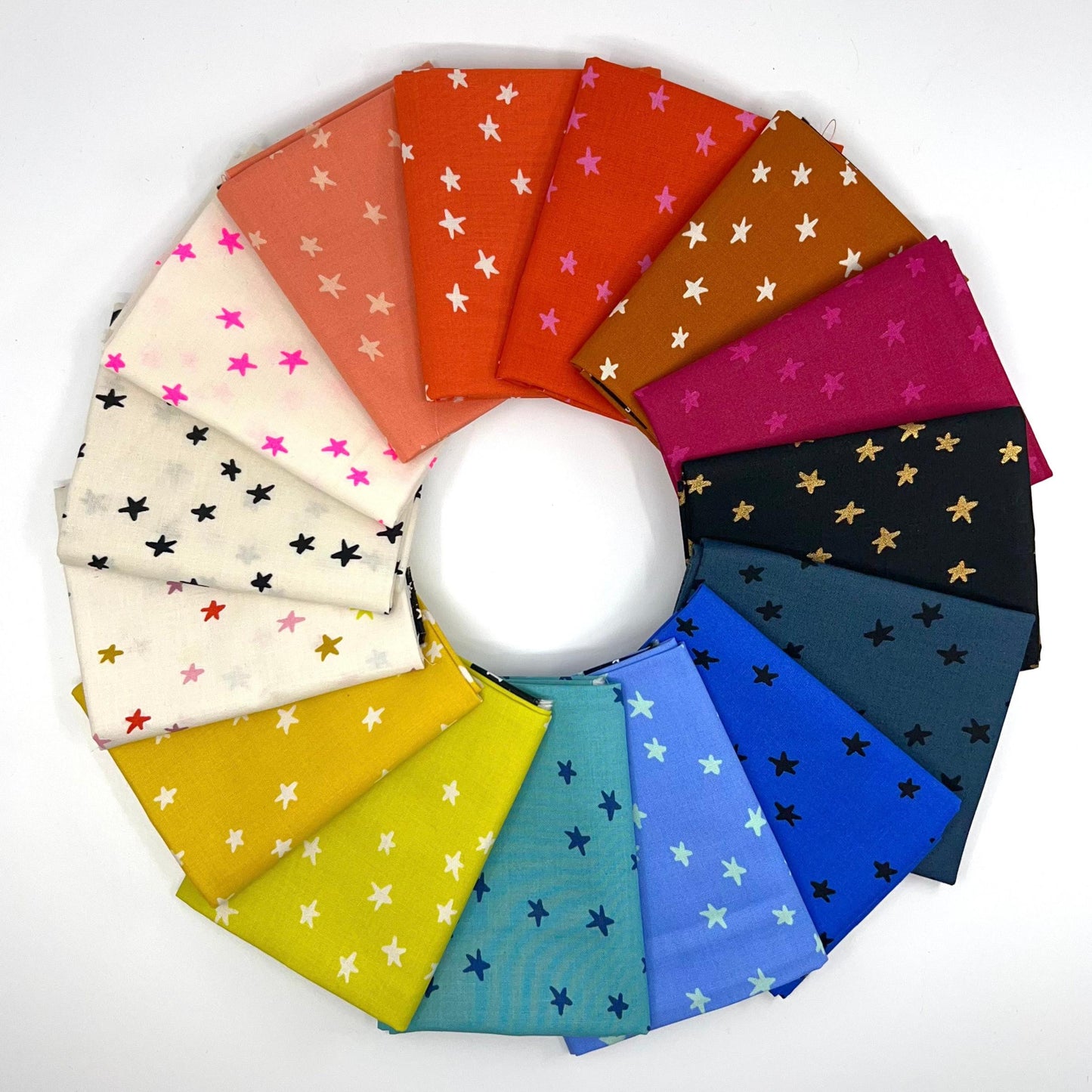 Fat Quarter Bundle of Starry (15 Pieces)