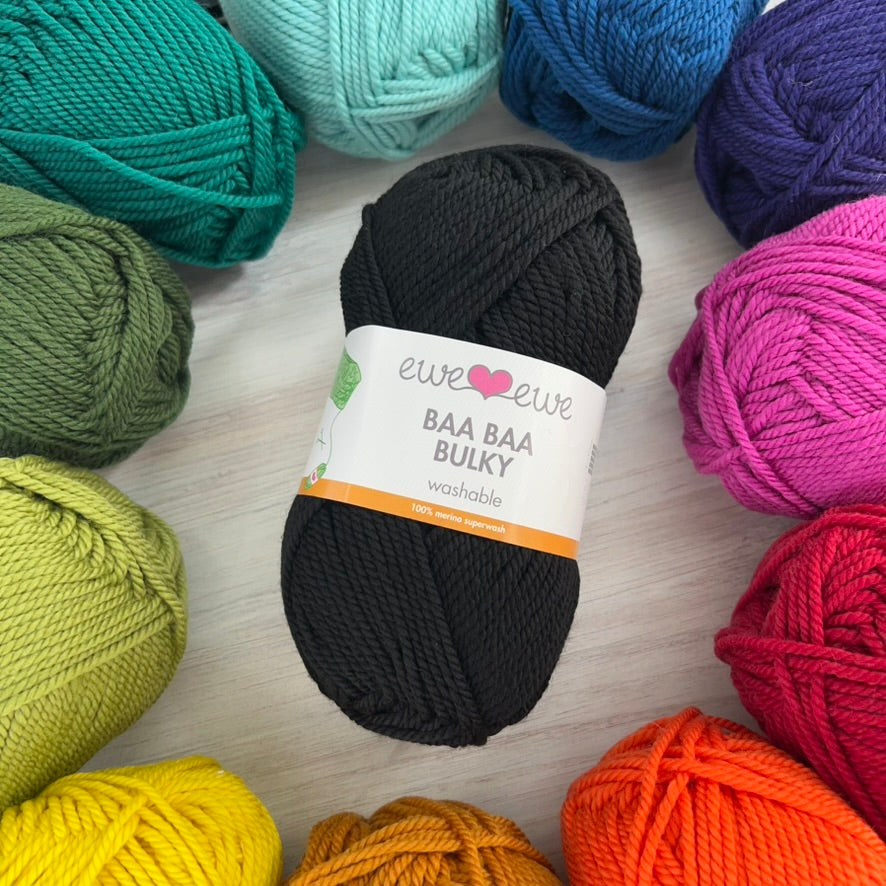 Ewe Ewe Yarn-Baa Baa Bulky-yarn-gather here online