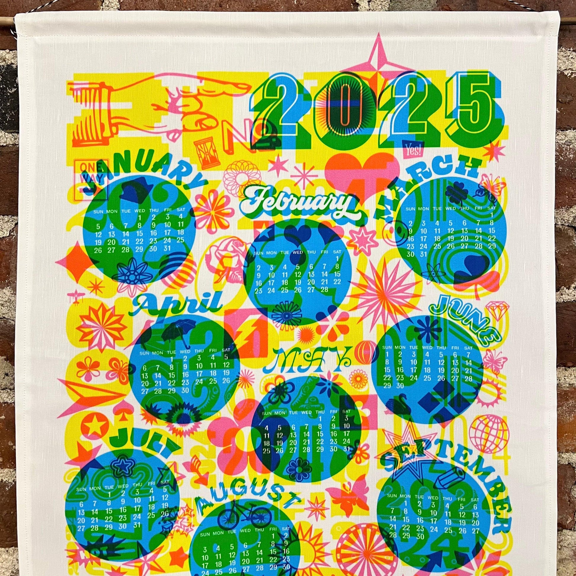 gather here-2025 Tea Towel Calendar - CMYK-tea towel calendar-gather here online