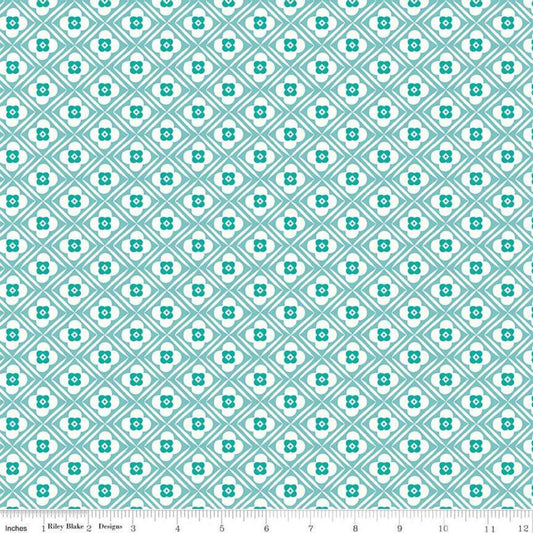 Riley Blake Designs-Hugs Blue-fabric-gather here online