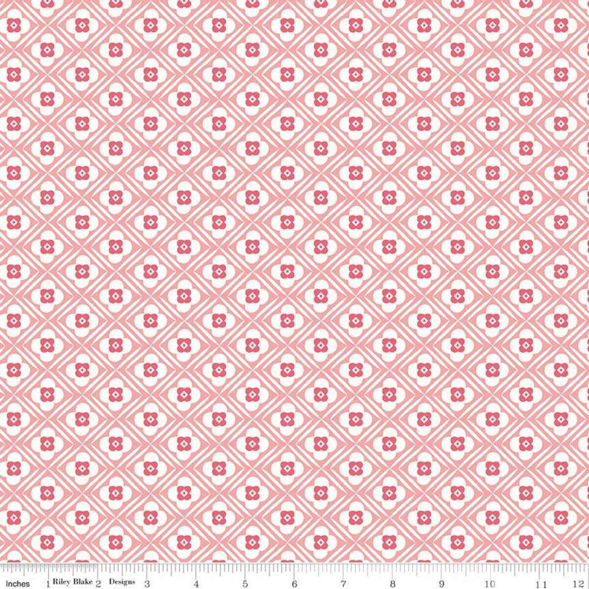 Riley Blake Designs-Hugs Pink-fabric-gather here online