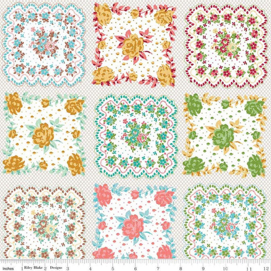 Riley Blake Designs-Handkerchief Multi-fabric-gather here online