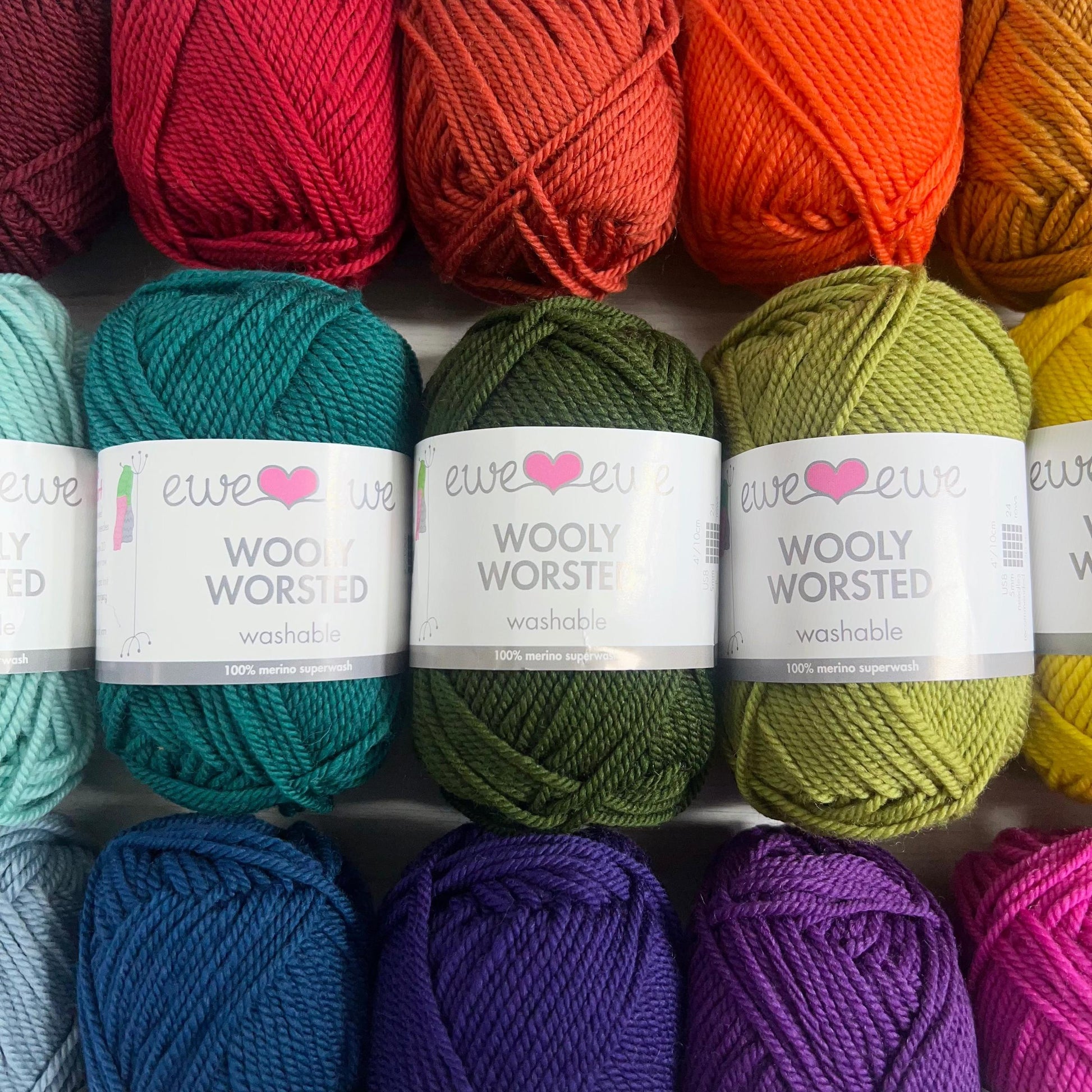 Ewe Ewe Yarn-Wooly Worsted-yarn-gather here online