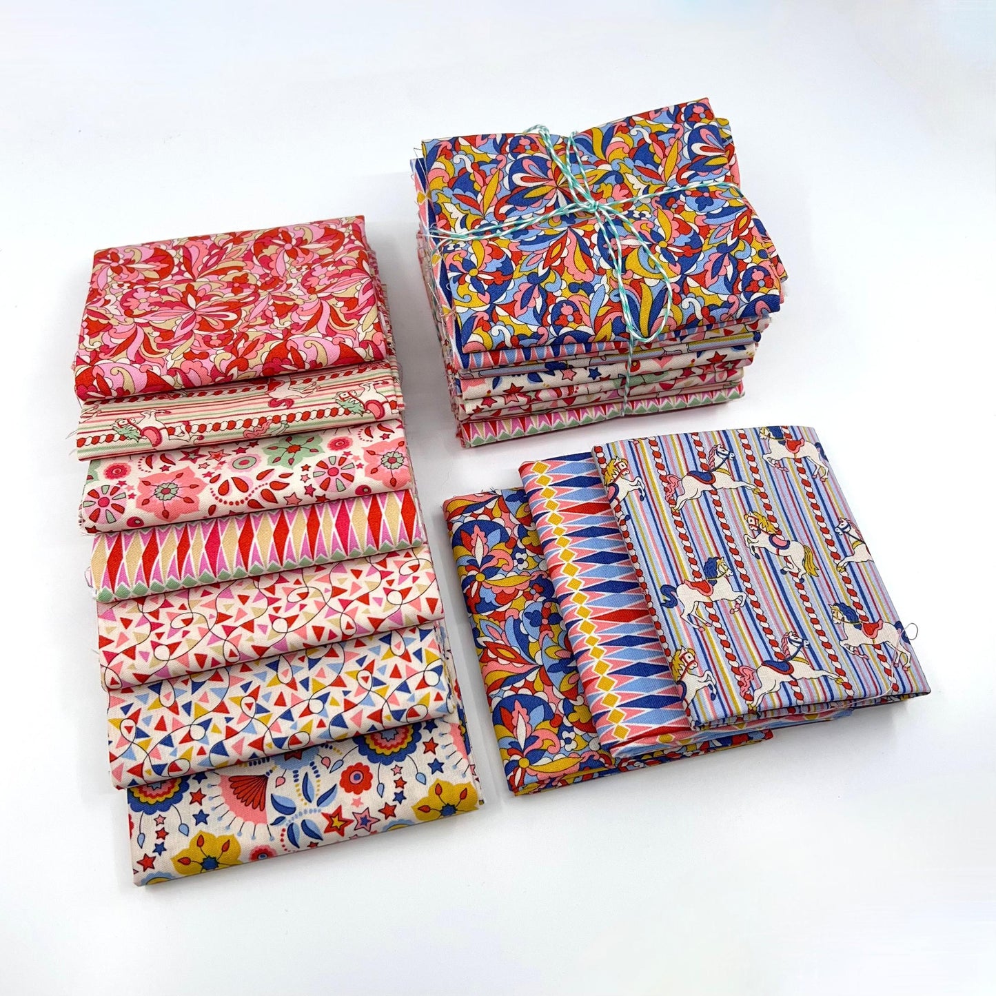 Liberty Fabrics-Fat Quarter Bundle of Summer Fair (10 Pieces)-fat quarters-gather here online