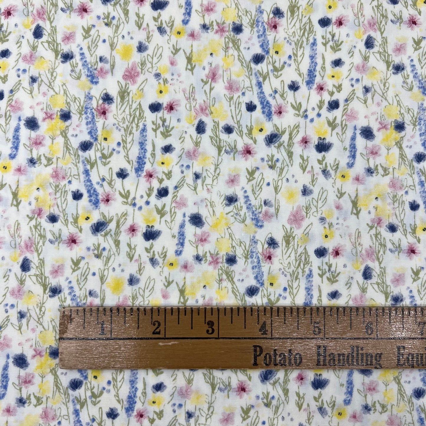 Kobayashi-Delicate Lilac Field on Cotton Broadcloth-fabric-gather here online