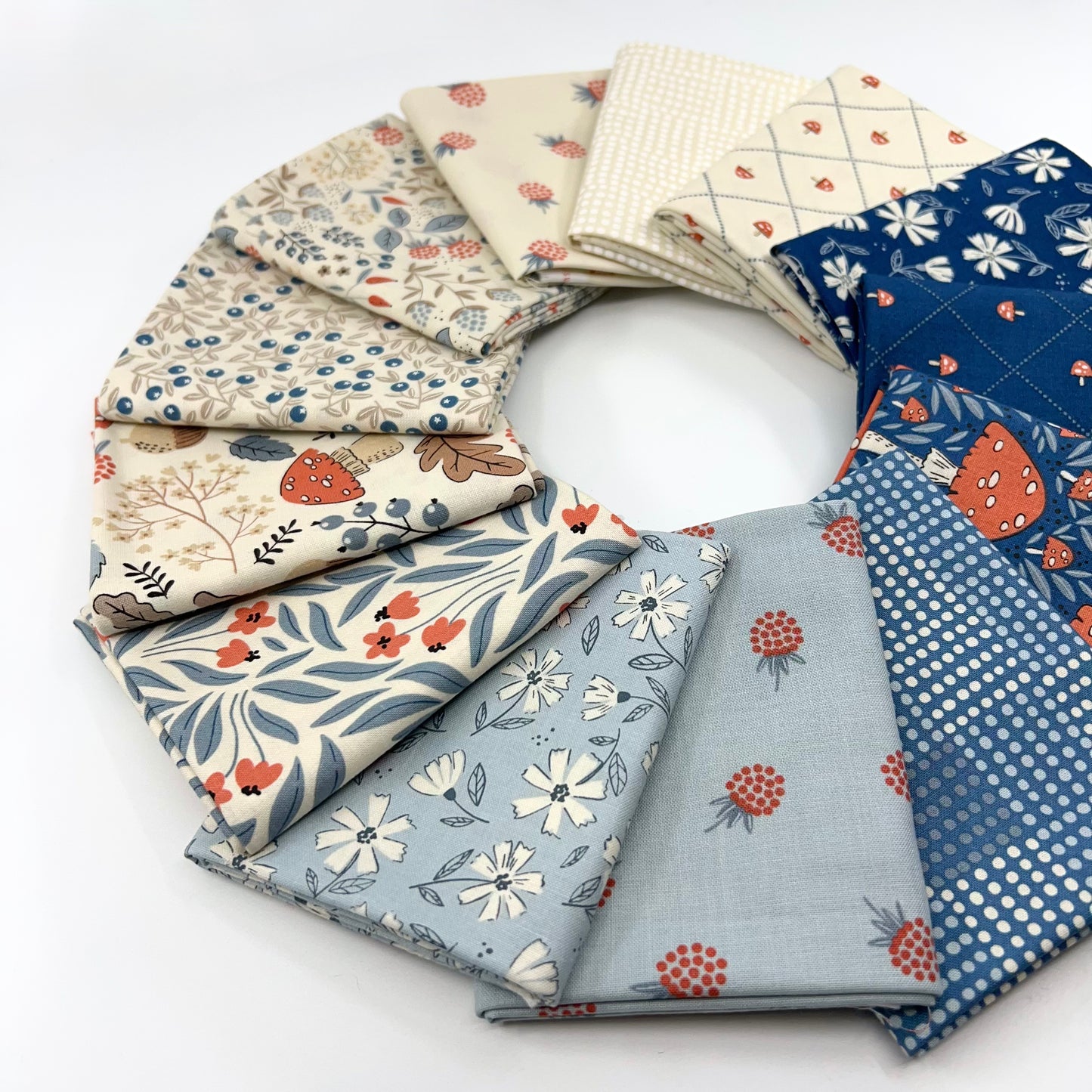 Fat Quarter Bundle of Nature's Sketchbook (13 Pieces)