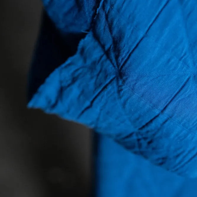Merchant & Mills-Jacquard Quilted Cotton, Blue Pop-fabric-gather here online