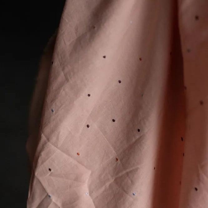 Merchant & Mills-Gemini Spot Embroidered Indian Cotton-fabric-gather here online