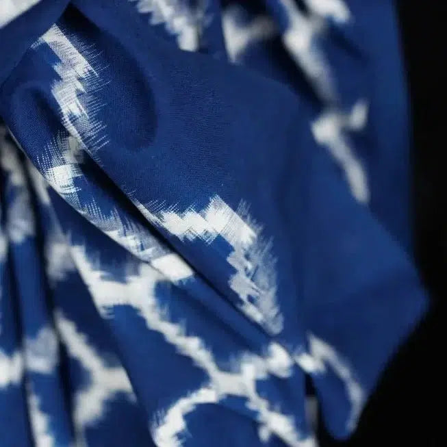 Merchant & Mills-Ikat Ink Indian Cotton-fabric-gather here online