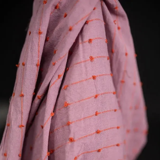 Merchant & Mills-Berry Marmalade Loopy Indian Cotton-fabric-gather here online
