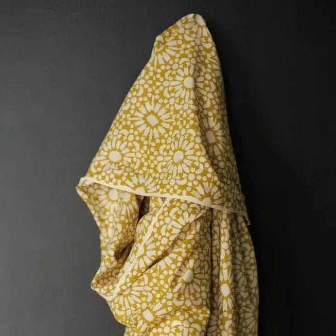 Merchant & Mills-Papercut Ochre Indian Cotton-fabric-gather here online