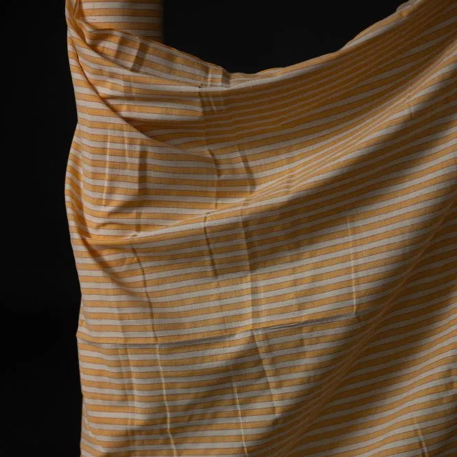 Merchant & Mills-Kumquat Stripe Handloom Indian Cotton-fabric-gather here online