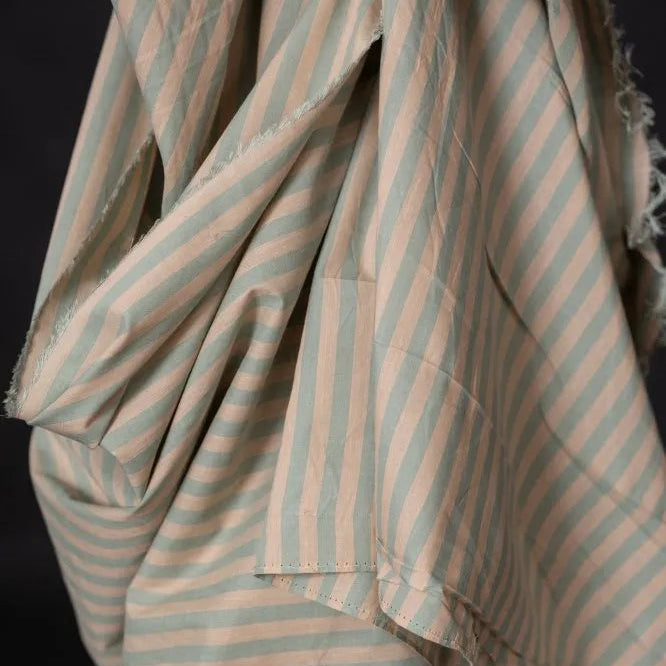 Merchant & Mills-Sprigs Watercolour Stripe Cotton-fabric-gather here online