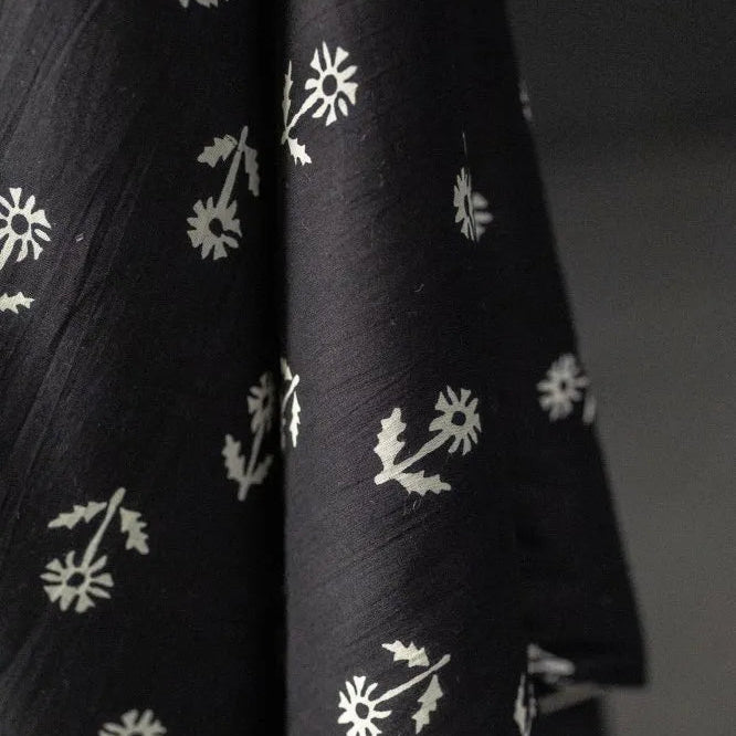Merchant & Mills-Sylvie Block Print Indian Cotton-fabric-gather here online