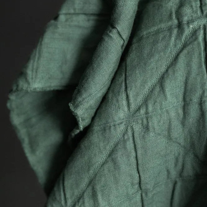 Merchant & Mills-Jacquard Quilted Cotton, Viridian-fabric-gather here online